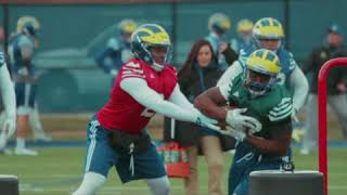 University of Delaware Football  Spring Practice Day 2 [upl. by Carmina50]