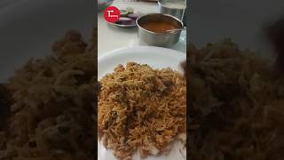 Mughlai Chicken Biryani at Sri Kanya Comfort somajiguda hyderabad food foodies foodie [upl. by Ursel]