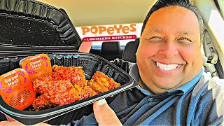 Popeyes Sweet N Spicy Wings REVIEW [upl. by Etoile]