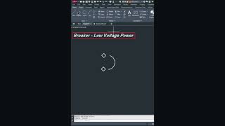 AutoCAD Electrical PracticeBreaker Low Voltage Power autocadelectrical autocad breaker circuit [upl. by Killen]