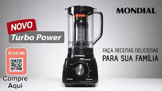 Liquidificador Turbo Power Mondial Preto 550W  L99 FB casa [upl. by Ragen422]