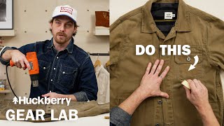 How To ReWax amp Care For Your Waxed Canvas Jacket  Our StepbyStep Guide [upl. by Leahcimal]