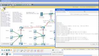 DISEÑO DE RED EN PACKET TRACER  4 [upl. by Ahens]