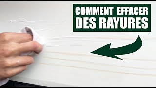 COMMENT EFFACER DES RAYURES SUR UNE VOITURE [upl. by Iny]