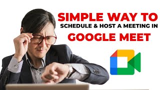 Google Meet Tutorial How to Schedule and Host a Meeting [upl. by Yendyc]