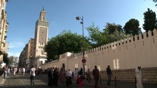 French Muslims celebrate Eid in Paris [upl. by Aneahs]