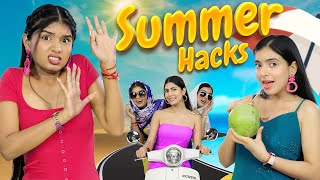 9 Life Saving Summer Hacks  Indians During Summer  Anaysa [upl. by Leibarg928]