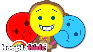 Feelings Song for Kids  Kids Songs By HooplaKidz [upl. by Pearman]