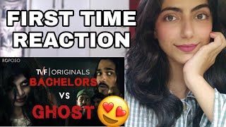 TVF Bachelors  S01E01  Bachelors Vs Ghost ft BB ki Vines Reaction [upl. by Uranie]