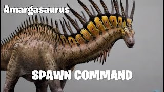 Amargasaurus Spawn Command Ark Lost Island [upl. by Mistrot]