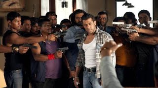 wanted movie train fight clip Salman Khan [upl. by Amocat821]