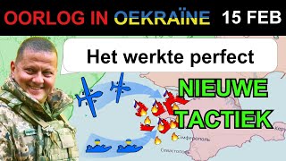 15 feb Russisch schip GEZONKEN NIEUWE DRONES amp NIEUWE TACTIEK  Oorlog in Oekraïne [upl. by Hamish]