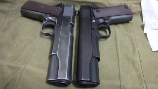 airsoft inokatsu m1911a1 blue steel sample [upl. by Ellenuahs131]