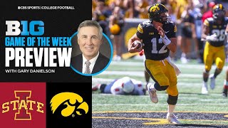 Gary Danielson previews Iowa State vs No 21 Iowa  Big Ten on CBS Week 2 [upl. by Hamal]