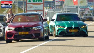 Sportscars leaving German Car Show  M3 GPower 750HP 25 Octavia RS BRABUS 800 1M Coupe RS7 [upl. by Earvin756]