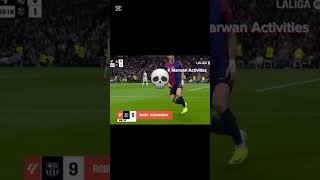 Barcelona vs real madrid football elasico [upl. by Ahsilrac]