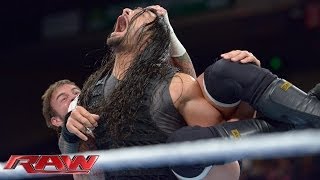 CM Punk vs Roman Reigns Raw Jan 6 2014 [upl. by Diandre]