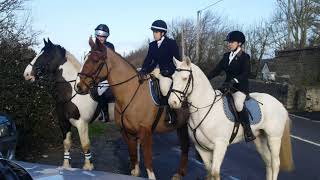 North Kerry Harriers hunt Abbeydorney Sun26 Jan 2020 [upl. by Olympe]