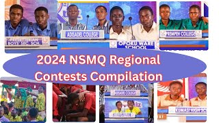 great moments in the 2024 NSMQ regional contests compilations [upl. by Wilterdink]