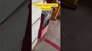 Mitsubishi Triton check engine light flashing [upl. by Ydisahc]