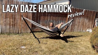 Lazy Daze Hammock review [upl. by Doomham]