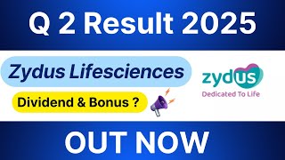 Zydus Lifesciences Q2 result 2025  Zydus share latest news  Zydus dividend announcement zydushare [upl. by Horace]