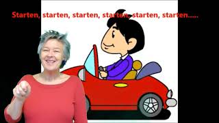 De auto blues  Zingen met Gebaren Ageeth de Haan [upl. by Attenweiler]