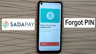 How to Reset Pin in Sadapay App  How to Forgot Sadapay App Pin  Sadapay App Pin Forgot kaise kare [upl. by Ojybbob]