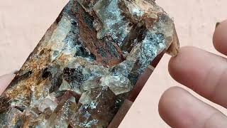 4642 Natural smokey arfvedsonite from Malawi  the protection crystal [upl. by Huppert822]