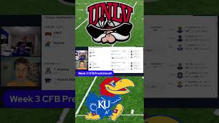 UNLV vs Kansas Football Preview and PredictionCan UNLV upset Kansas cfb [upl. by Clerc414]