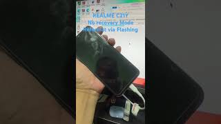 Realme C21y No Recovery Mode No Hard Reset Forgot Password mobilerepairing firmware short [upl. by Roybn432]