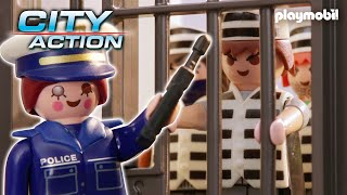 Playmobil  Police  Short Film  Escape on Wheels  Kids Film [upl. by Nireil]