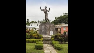 The Emancipation Statue Bussa Roundabout At Haggatt Hall St Michael Barbados🇧🇧2 [upl. by Inek]