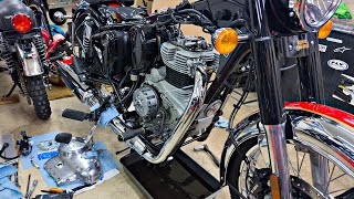 Classic 350 Cam Install • And There’s an Issue  TheSmoaks Vlog2972 [upl. by Grussing916]