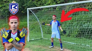 O PH 7 SENDO GOLEIRO DO RIKINHO FC POR UM DIA [upl. by Shanda]