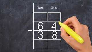 2Digit Subtraction with Regrouping Grade 2 [upl. by Aneelas917]