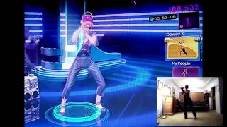 Dance Central 3 Story Mode Easy DCI Headquarters Challange 2 [upl. by Semela]