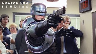 ROBOCOP 1987  Target Practice Scene  MGM [upl. by Lorak]