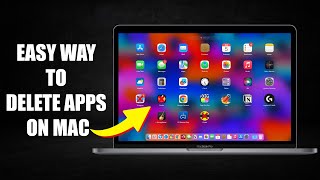 How to Delete Apps on MAC  Correct Way to Uninstall Apps on MAC  Easy Way 2024 [upl. by Ramuk]