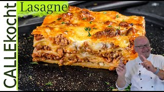 Lasagne selber machen Saftige Schichten mit Bechamelsauce Das Rezept [upl. by Leonor]