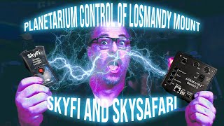 Using Planetarium Software to Control your Losmandy Mount  SkyFi and SkySafari [upl. by Smalley]