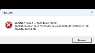 How to fix error quotfailed to inject loadlibfailquot krnl all executors Microsoft Store Roblox [upl. by Artekal]