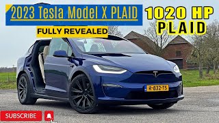 2023 Tesla Model X Plaid Interior Everything You Need to Know Tesla ModelX Plaid [upl. by Otes]