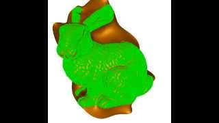 Trimmed Bspline surface fitting [upl. by Ylatfen]