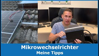 Balkonkraftwerke und Mikrowechselrichter  Hoymiles HM600 vs HM300  Meine Tipps [upl. by Alrak]