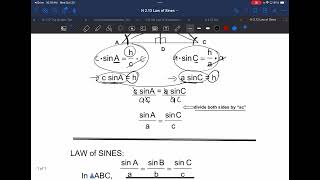 Lesson 213 Law of Sines [upl. by Elletnohs]