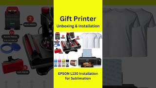 Sublimation Printer Unboxing amp Installation  Step by Step Setup Guide Telugu sublimationtutorial [upl. by Robson]