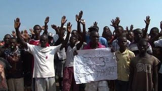 Burundi protesters call on international community for help [upl. by Higinbotham]