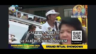 GOV GWEN GARCIA GALIT NA GALIT SA ALBERCA LIGHTS ampSOUNDS  PASIGARBO SA SUGBO2023 [upl. by Siclari]