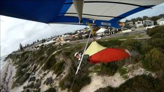 Hang Gliding at Cottesloe Western Australia [upl. by Nyvlem494]